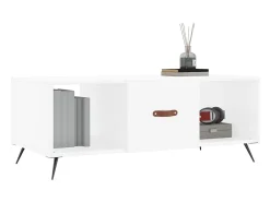 Mesa de centro 102x50x40 cm madeira processada PT786013^ Mesa De Centro