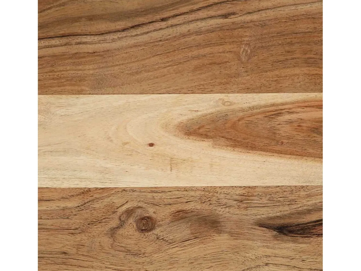 Mesa De Centro|vidaxl Mesa de centro 50x50x38 cm madeira de acácia maciça Natural claro