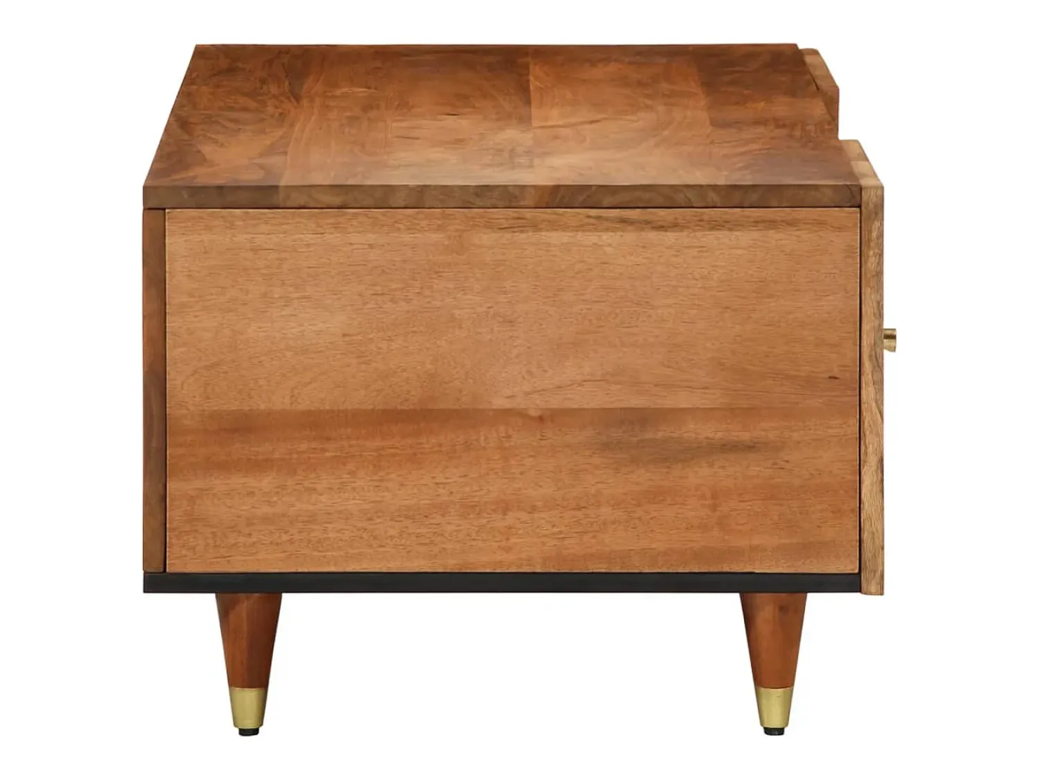 Mesa De Centro|vidaxl Mesa de centro 100x54x40 cm madeira de mangueira maciça Natural claro