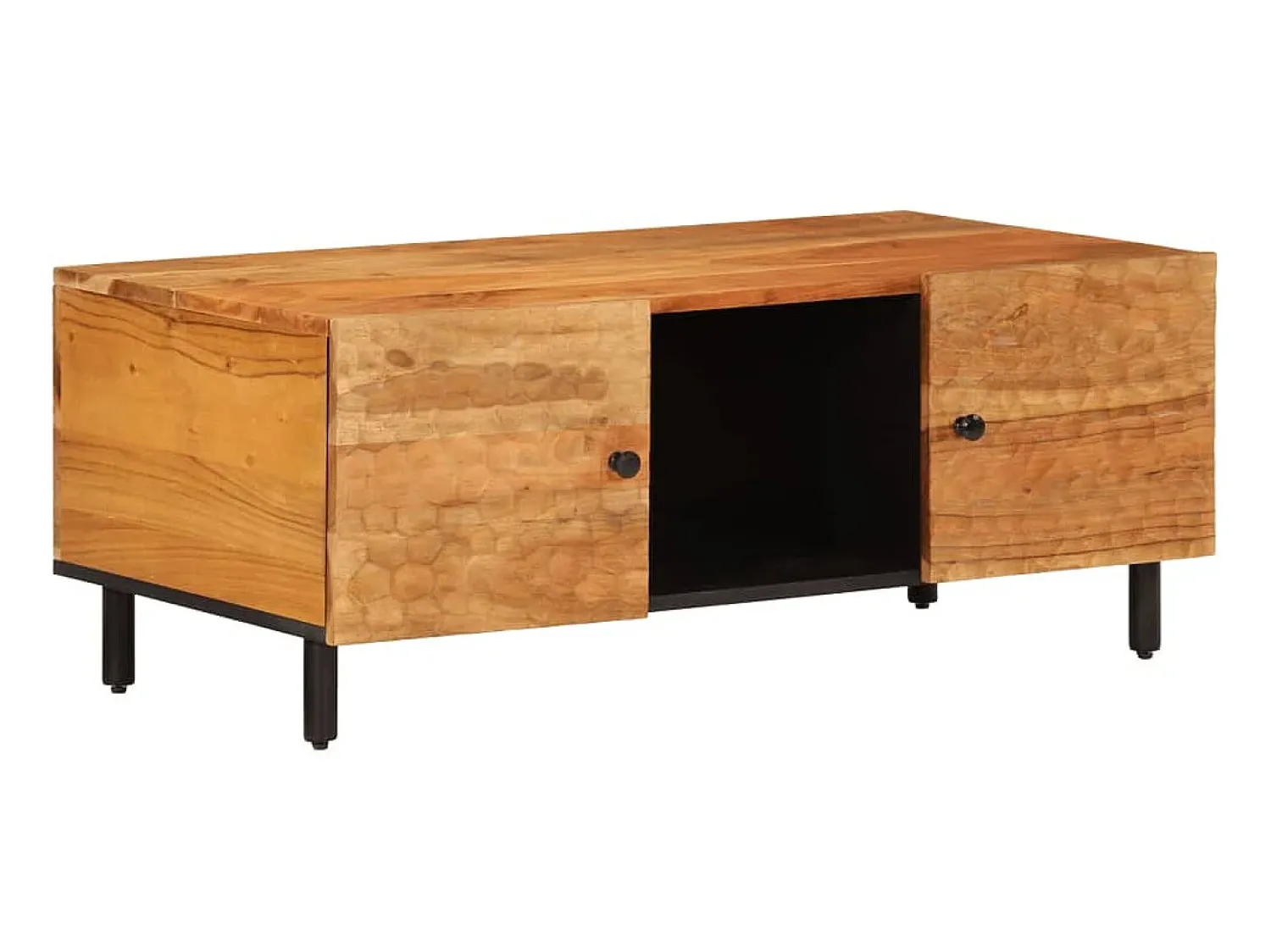 Mesa De Centro* Mesa de centro 100x54x40 cm madeira de acácia maciça PT628049 Castanho