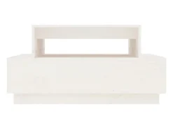 Online vidaxl Mesa de centro 80x55x40,5 cm madeira de pinho maciça Branco