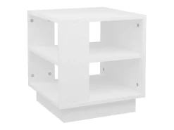 Mesa De Centro* Mesa de centro 40x40x43 cm madeira processada PT480443 Branco