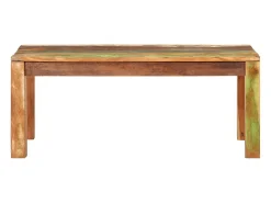 Sale Mesa de centro 100x55x40 cm madeira recuperada maciça PT924079 Multicor