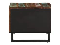 Mesa De Centro* Mesa de centro 80x51x40 cm madeira de acácia maciça PT567106 Multicor