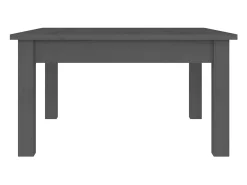 Hot vidaxl Mesa de centro 55x55x30 cm madeira de pinho maciça Cinzento