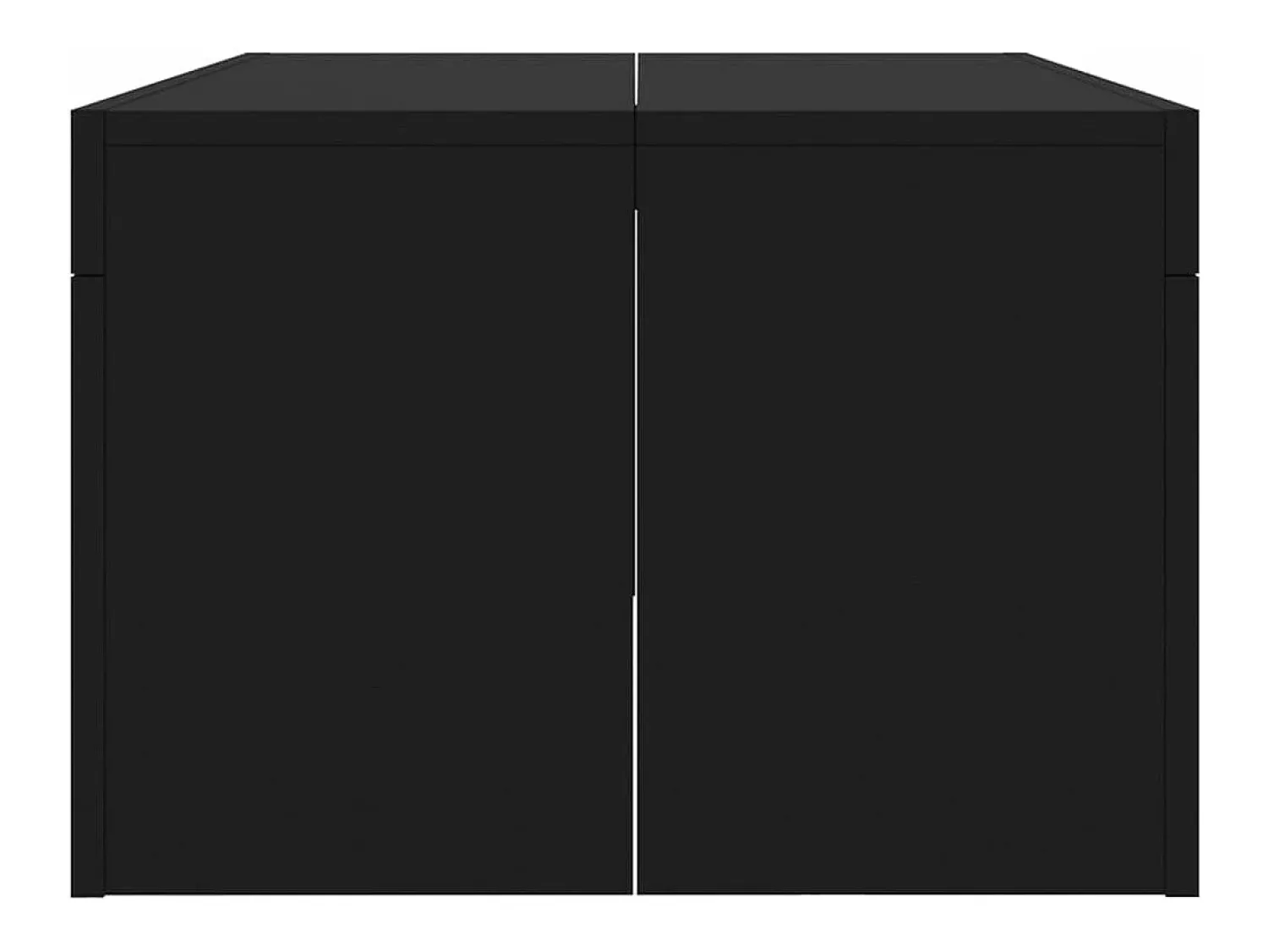 Mesa De Centro|vidaxl Mesa de centro 102x50x36 cm madeira processada Preto
