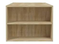 Mesa De Centro|vidaxl Mesa de centro 102x55x42 cm madeira processada carvalho sonoma Natural claro