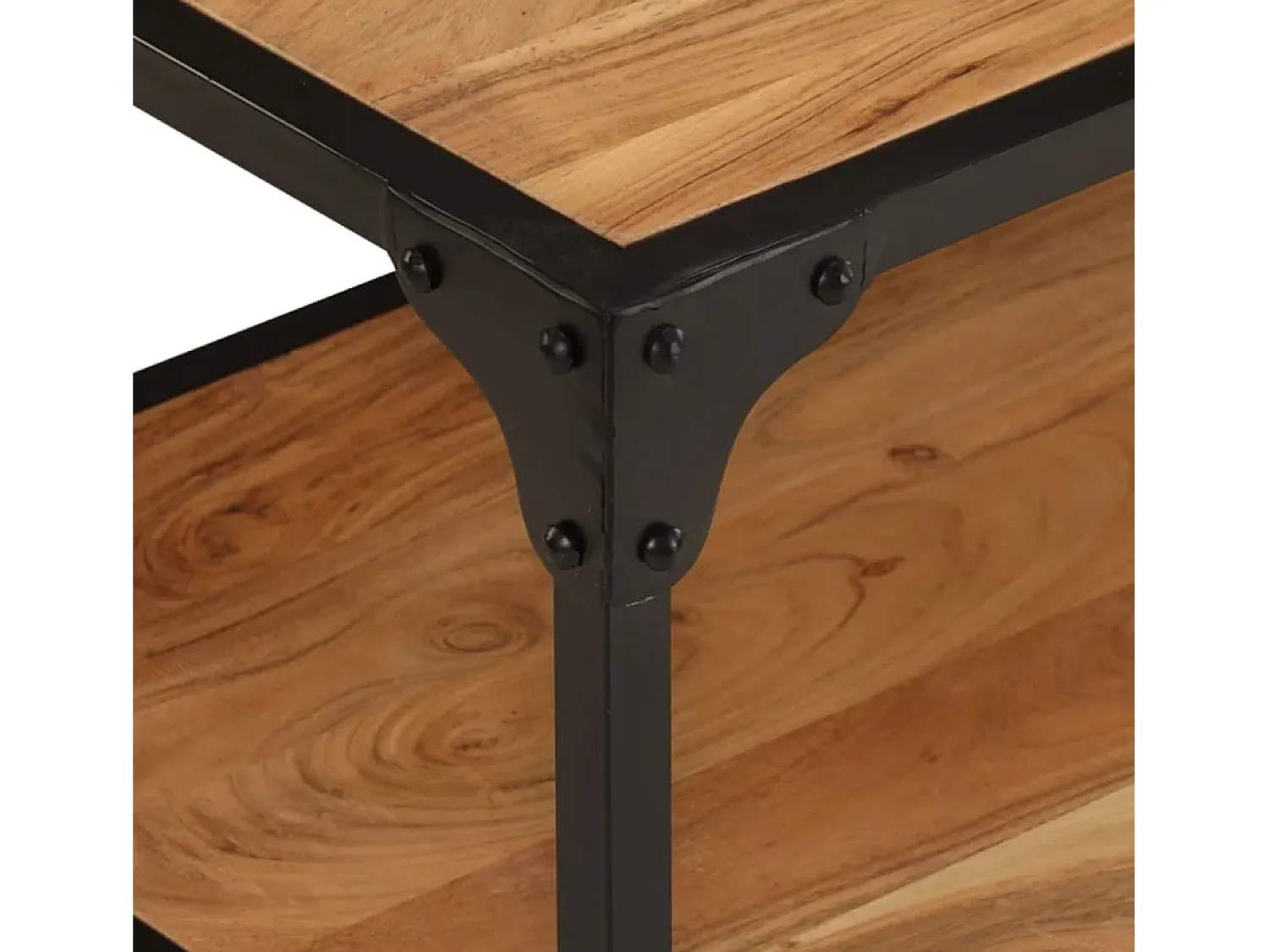 Discount vidaxl Mesa de centro 90x45x35 cm madeira de acácia maciça Natural claro