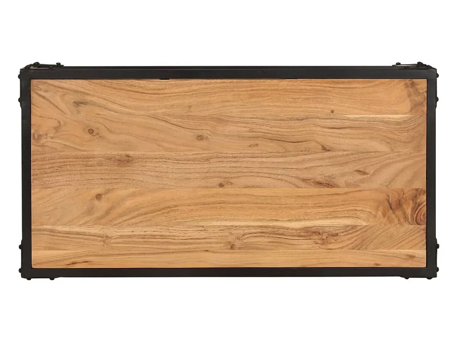 Discount vidaxl Mesa de centro 90x45x35 cm madeira de acácia maciça Natural claro