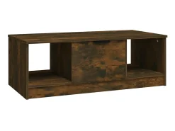 New Mesa de centro 102x50x36 cm madeira processada carvalho fumado PT975867 Castanho