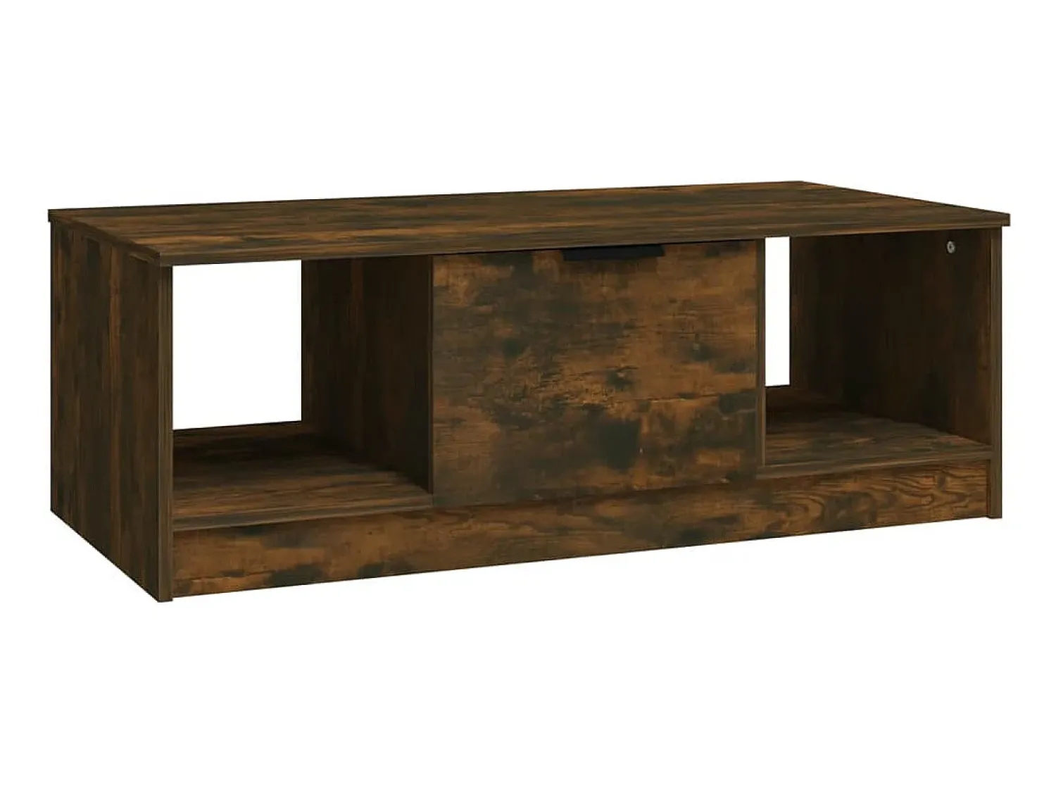 New Mesa de centro 102x50x36 cm madeira processada carvalho fumado PT975867 Castanho