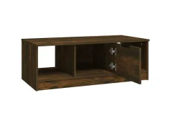New Mesa de centro 102x50x36 cm madeira processada carvalho fumado PT975867 Castanho