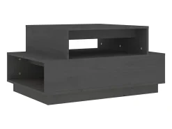 Mesa de centro 80x55x40,5 cm madeira de pinho maciça PT844864^ Mesa De Centro