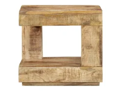 vidaxl Mesa de centro 45x45x40 cm madeira de mangueira maciça^ Mesa De Centro