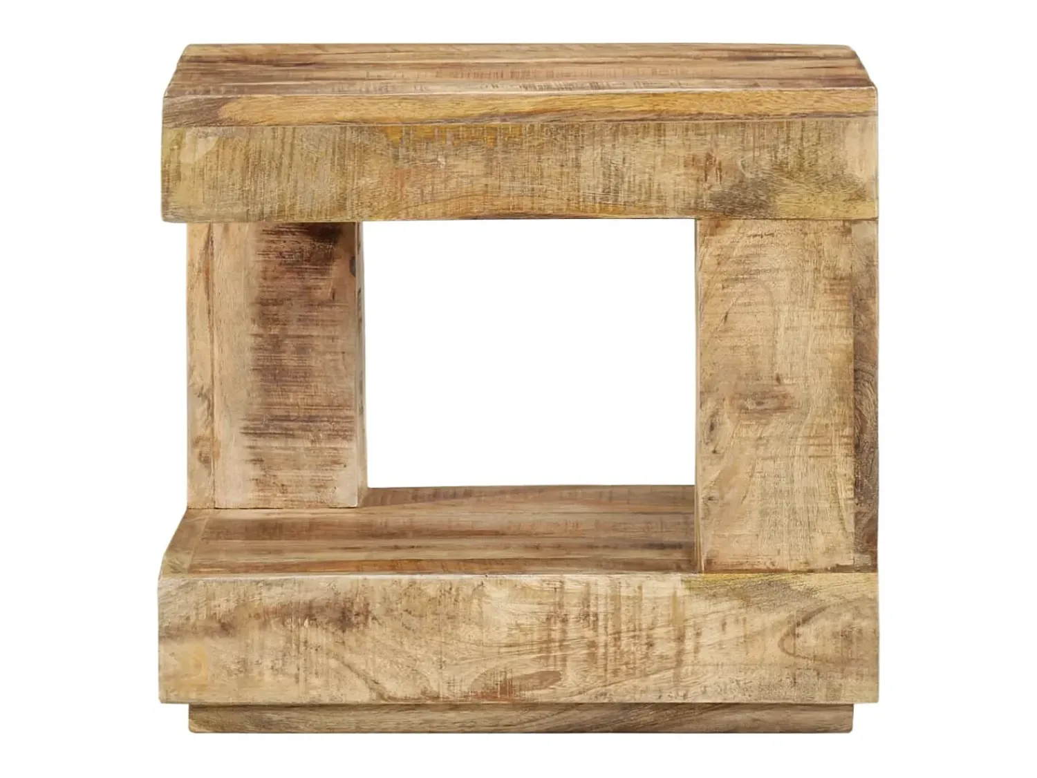 vidaxl Mesa de centro 45x45x40 cm madeira de mangueira maciça^ Mesa De Centro