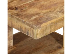 vidaxl Mesa de centro 45x45x40 cm madeira de mangueira maciça^ Mesa De Centro