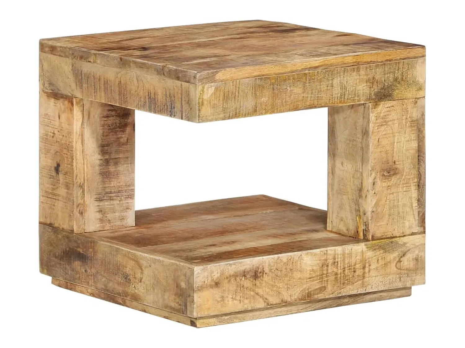 vidaxl Mesa de centro 45x45x40 cm madeira de mangueira maciça^ Mesa De Centro