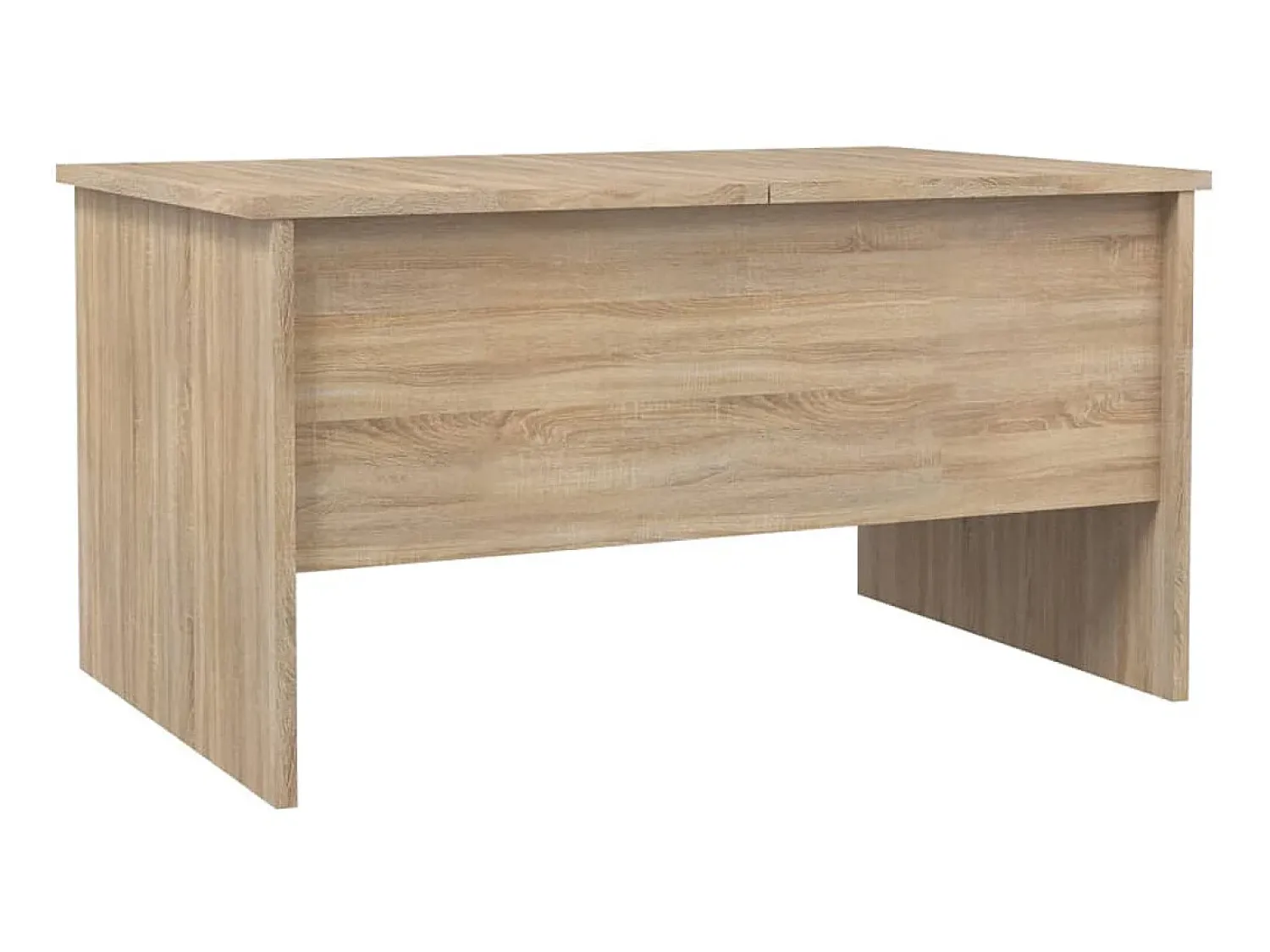 Mesa de centro 80x50x42,5 cm madeira processada carvalho sonoma PT166212^ Mesa De Centro