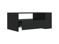 Mesa de centro 102x55x42 cm madeira processada PT900620 Preto