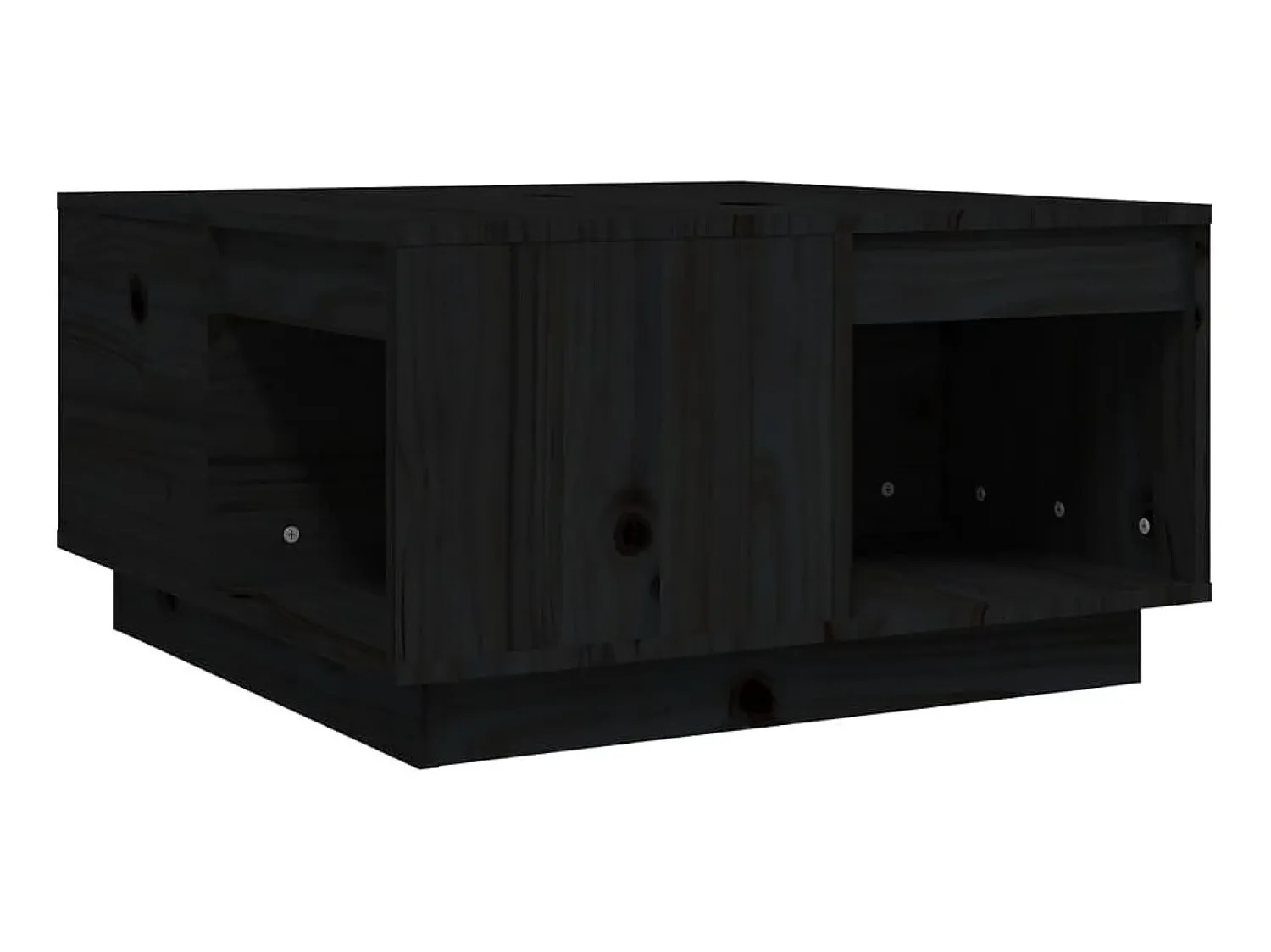 Mesa de centro 60x61x32,5 cm madeira de pinho maciça PT309380^ Mesa De Centro