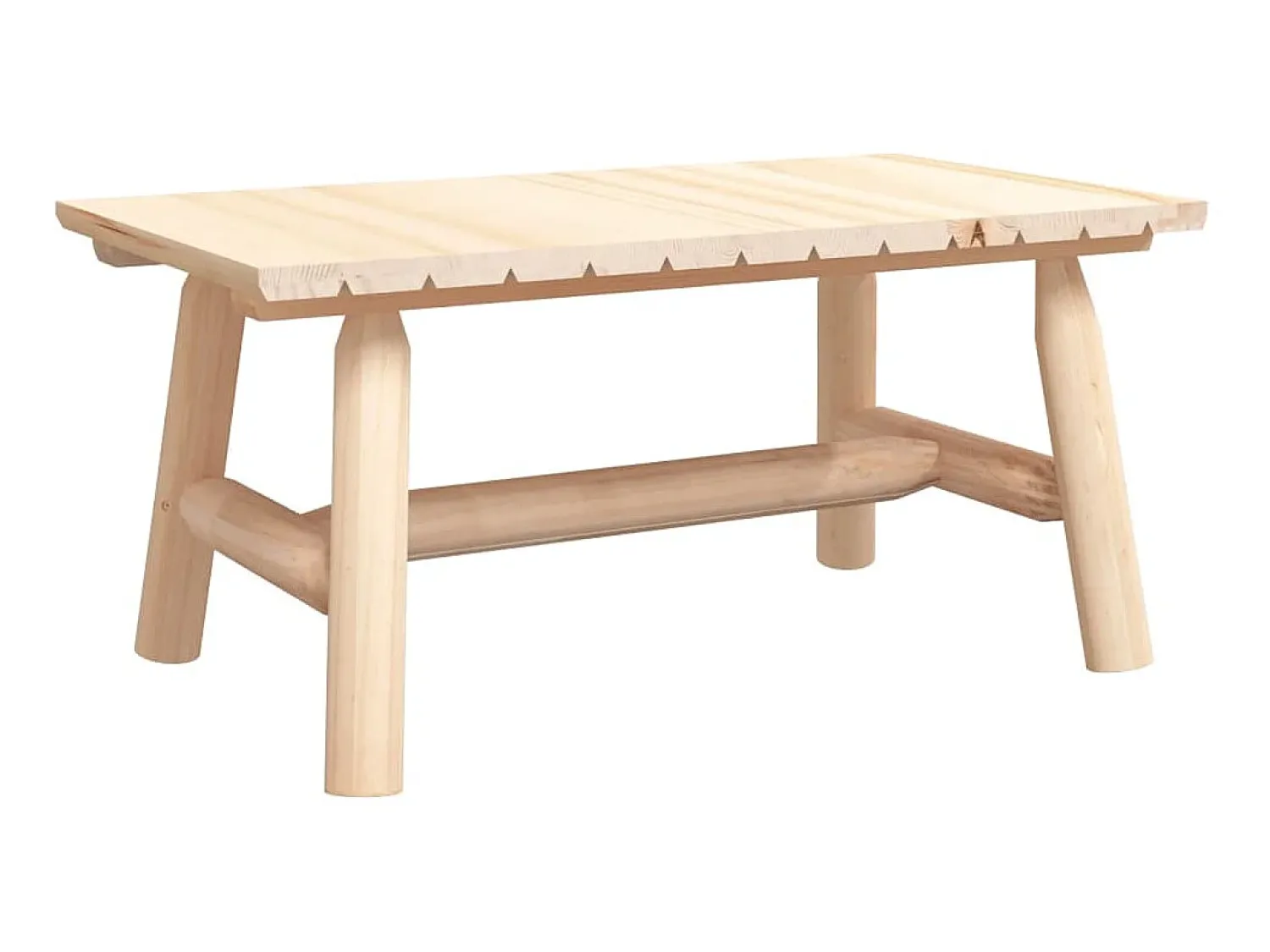 Online Mesa de centro 90x50x41 cm madeira de abeto maciça PT617038 Castanho