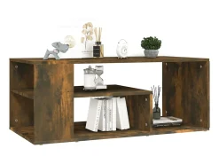 Sale Mesa de centro 100x50x40 cm madeira processada carvalho fumado PT696096 Castanho