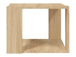 Mesa De Centro| Mesa de centro 40x40x30 cm madeira processada carvalho sonoma PT811126 Castanho