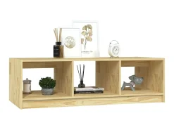 Mesa de centro 110x50x34 cm madeira de pinho maciça PT655855^ Mesa De Centro