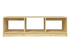 Mesa de centro 110x50x34 cm madeira de pinho maciça PT655855^ Mesa De Centro