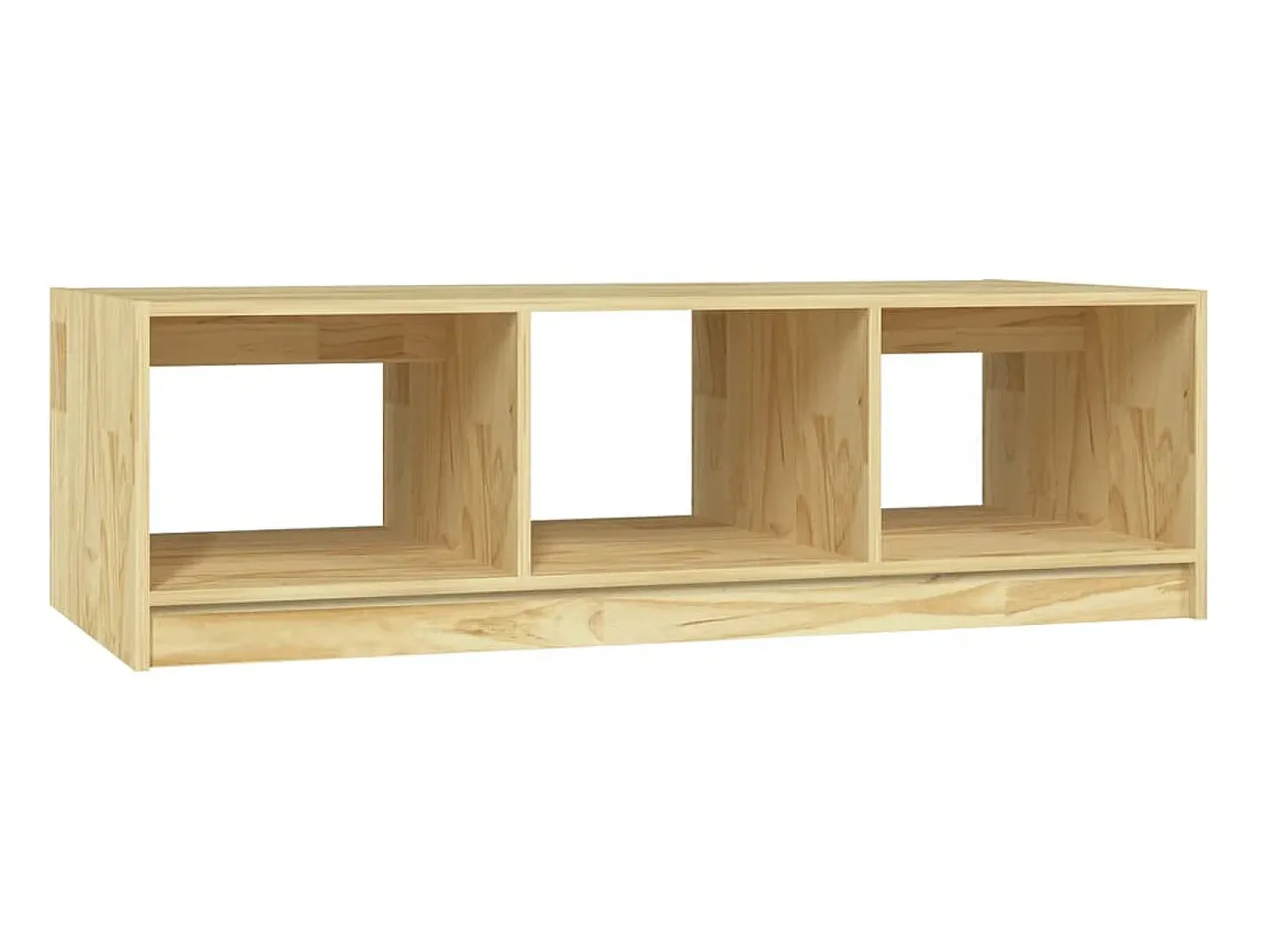 Mesa de centro 110x50x34 cm madeira de pinho maciça PT655855^ Mesa De Centro