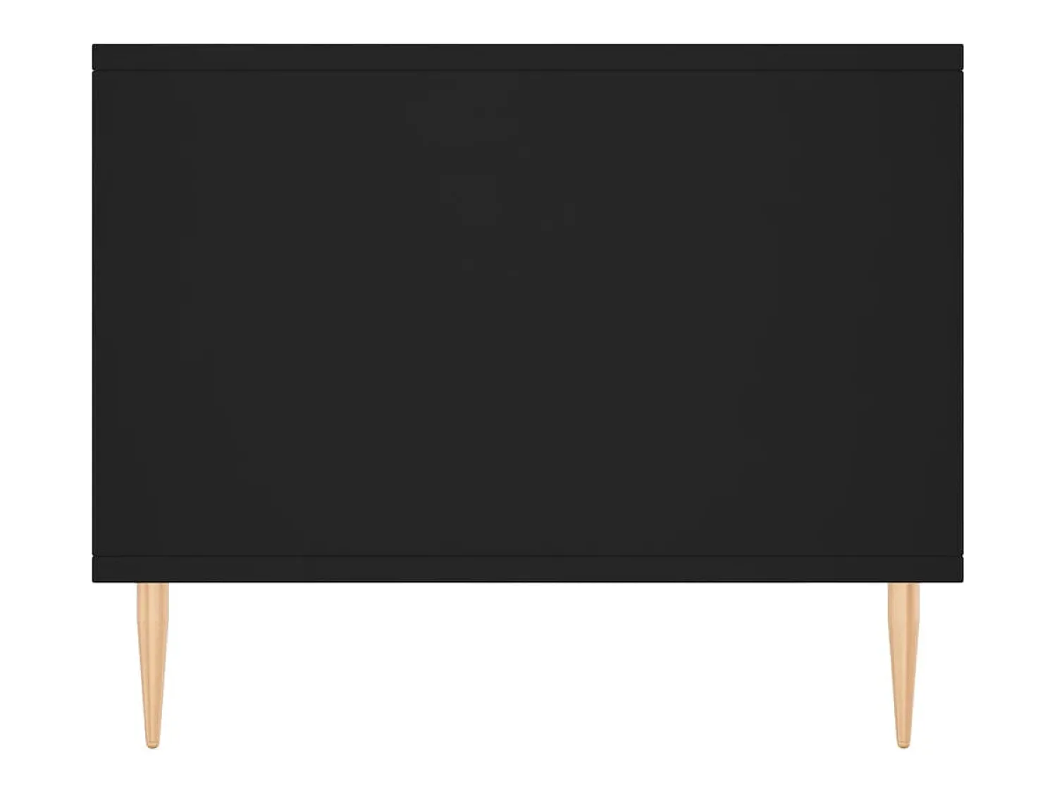 Mesa De Centro|vidaxl Mesa de centro 90x50x40 cm madeira processada Preto