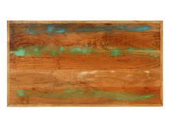 Sale vidaxl Mesa de centro 100x55x45 cm madeira recuperada maciça Multicor