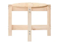 Mesa De Centro*vidaxl Mesa de centro 87x48x35 cm madeira de pinho maciça Natural claro