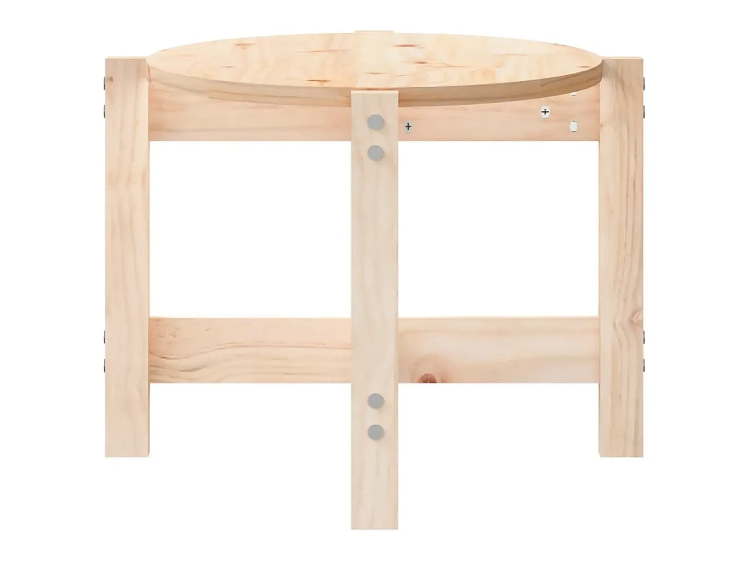 Mesa De Centro*vidaxl Mesa de centro 87x48x35 cm madeira de pinho maciça Natural claro