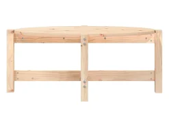 Mesa De Centro*vidaxl Mesa de centro 87x48x35 cm madeira de pinho maciça Natural claro