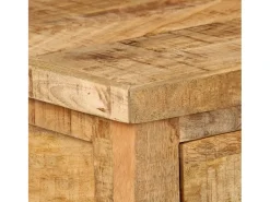 vidaxl Mesa de centro 90x45x35 cm madeira de mangueira maciça^ Mesa De Centro