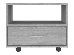 vidaxl Mesa de centro 55x55x40 cm madeira processada sonoma cinza^ Mesa De Centro