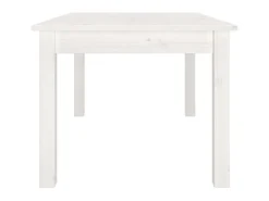 Mesa De Centro| Mesa de centro 80x50x40 cm madeira de pinho maciça PT719657 Branco