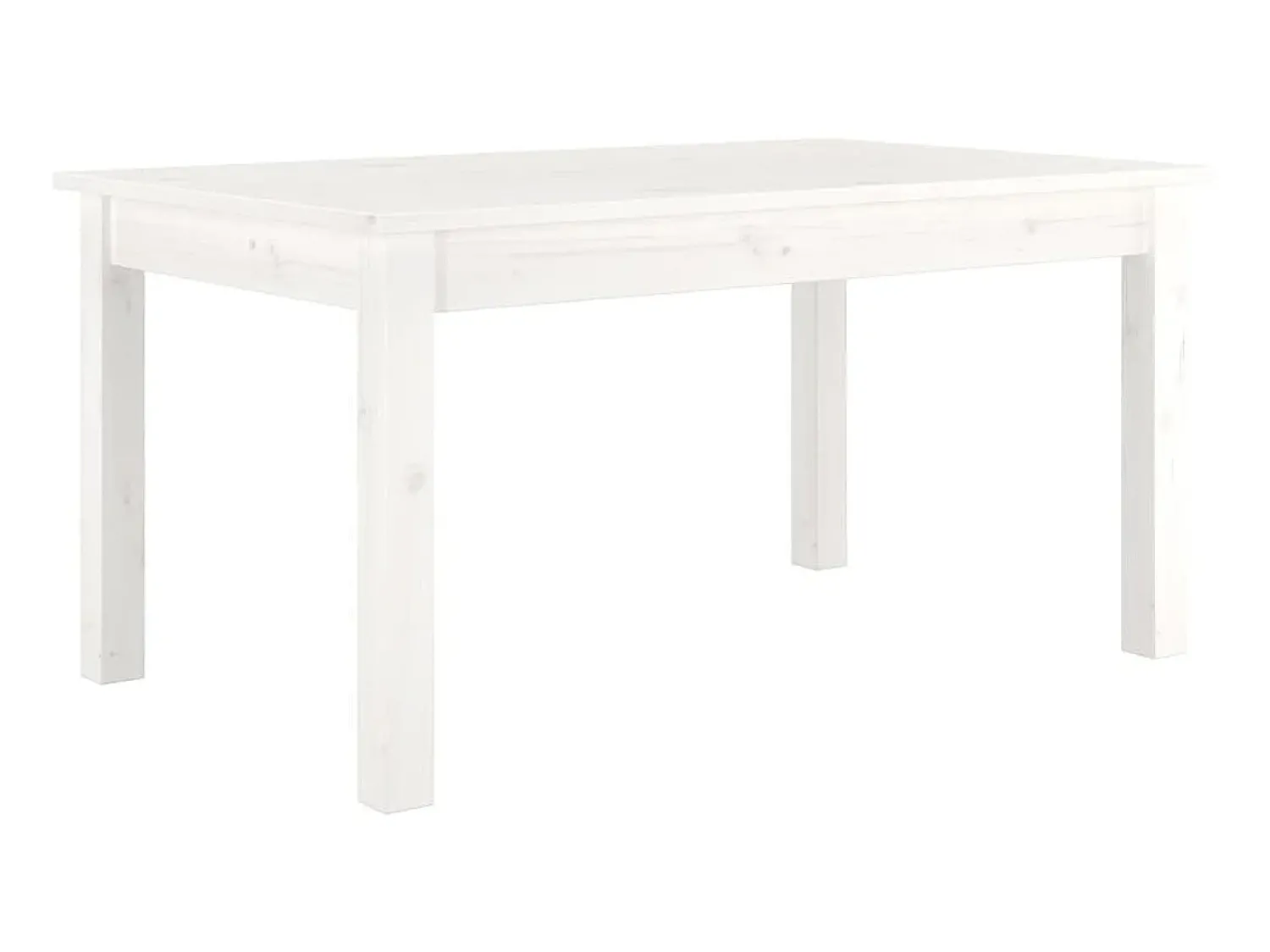 Mesa De Centro| Mesa de centro 80x50x40 cm madeira de pinho maciça PT719657 Branco