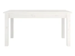 Mesa De Centro| Mesa de centro 80x50x40 cm madeira de pinho maciça PT719657 Branco