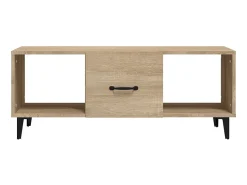 Mesa de centro 102x50x40 cm madeira processada carvalho sonoma PT534382^ Mesa De Centro