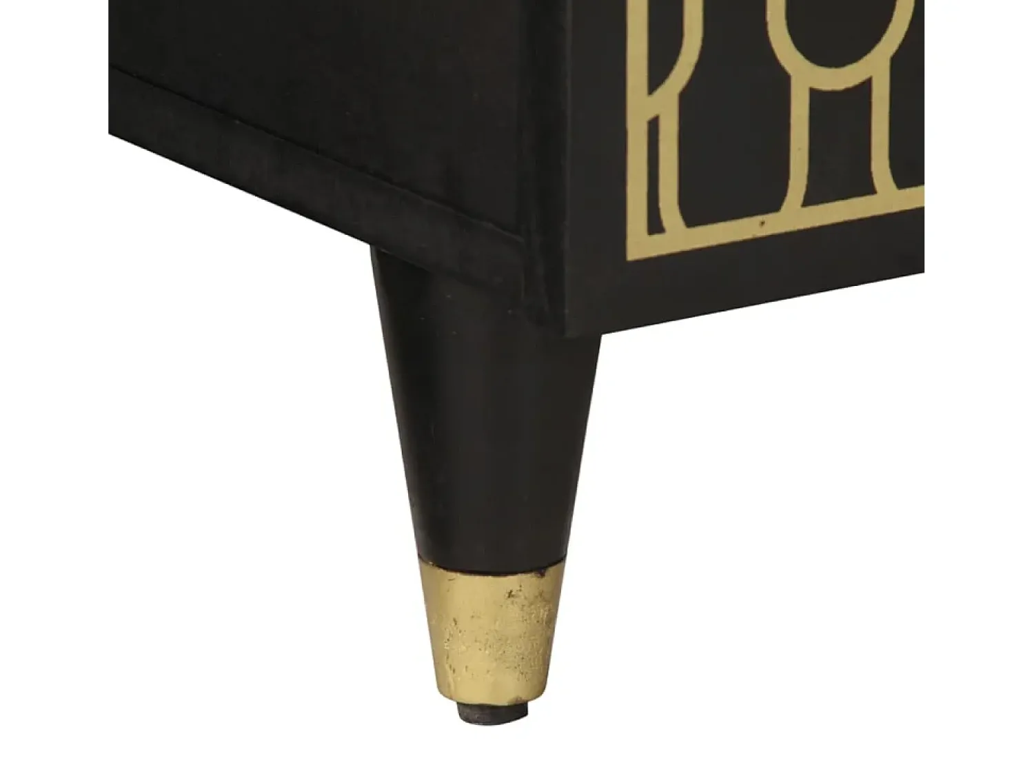 Discount vidaxl Mesa de centro 100x54x40 cm madeira de mangueira maciça Preto
