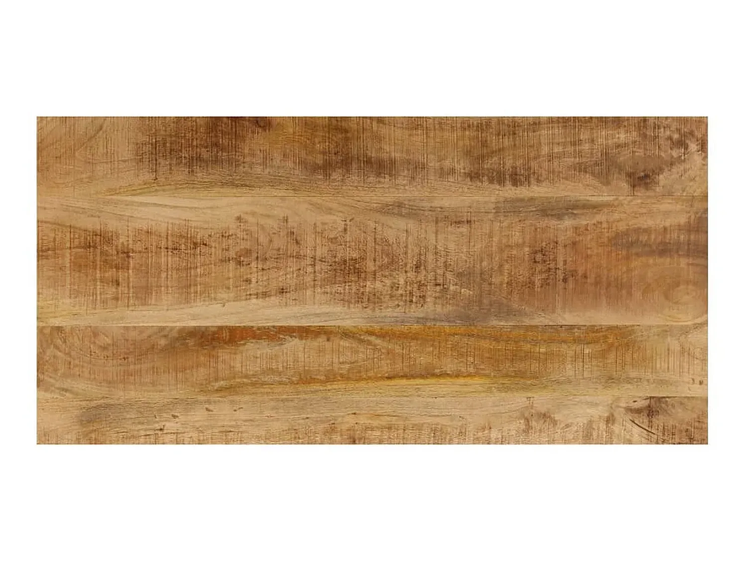 Online Mesa de centro 100x50x35 cm madeira de mangueira maciça e aço PT479526 Castanho