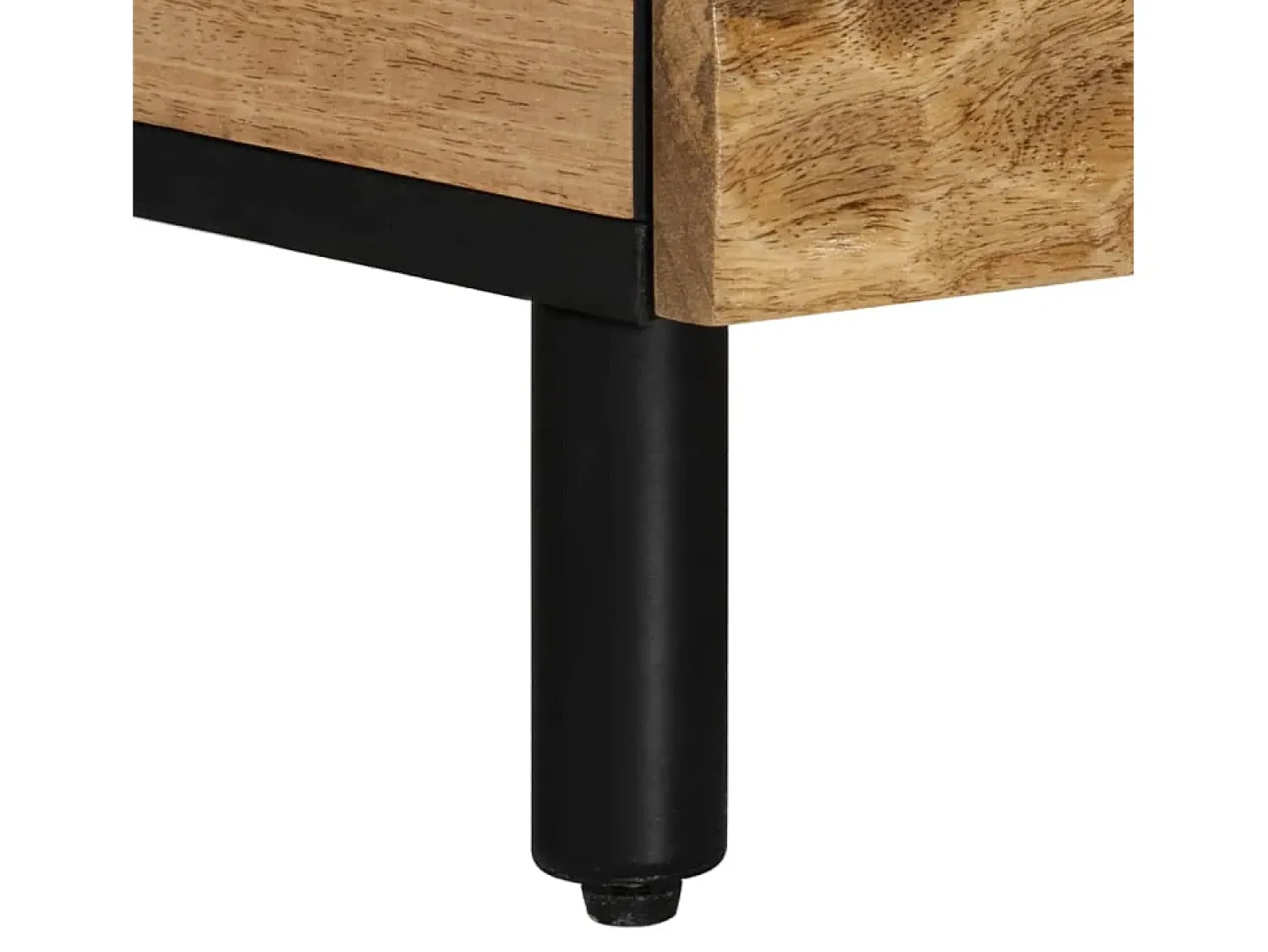 Mesa De Centro*vidaxl Mesa de centro 80x50x40 cm madeira de mangueira maciça Natural claro