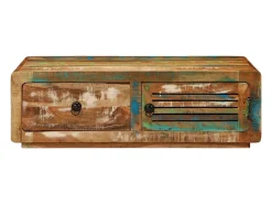 vidaxl Mesa de centro 89x55x29 cm madeira recuperada maciça^ Mesa De Centro