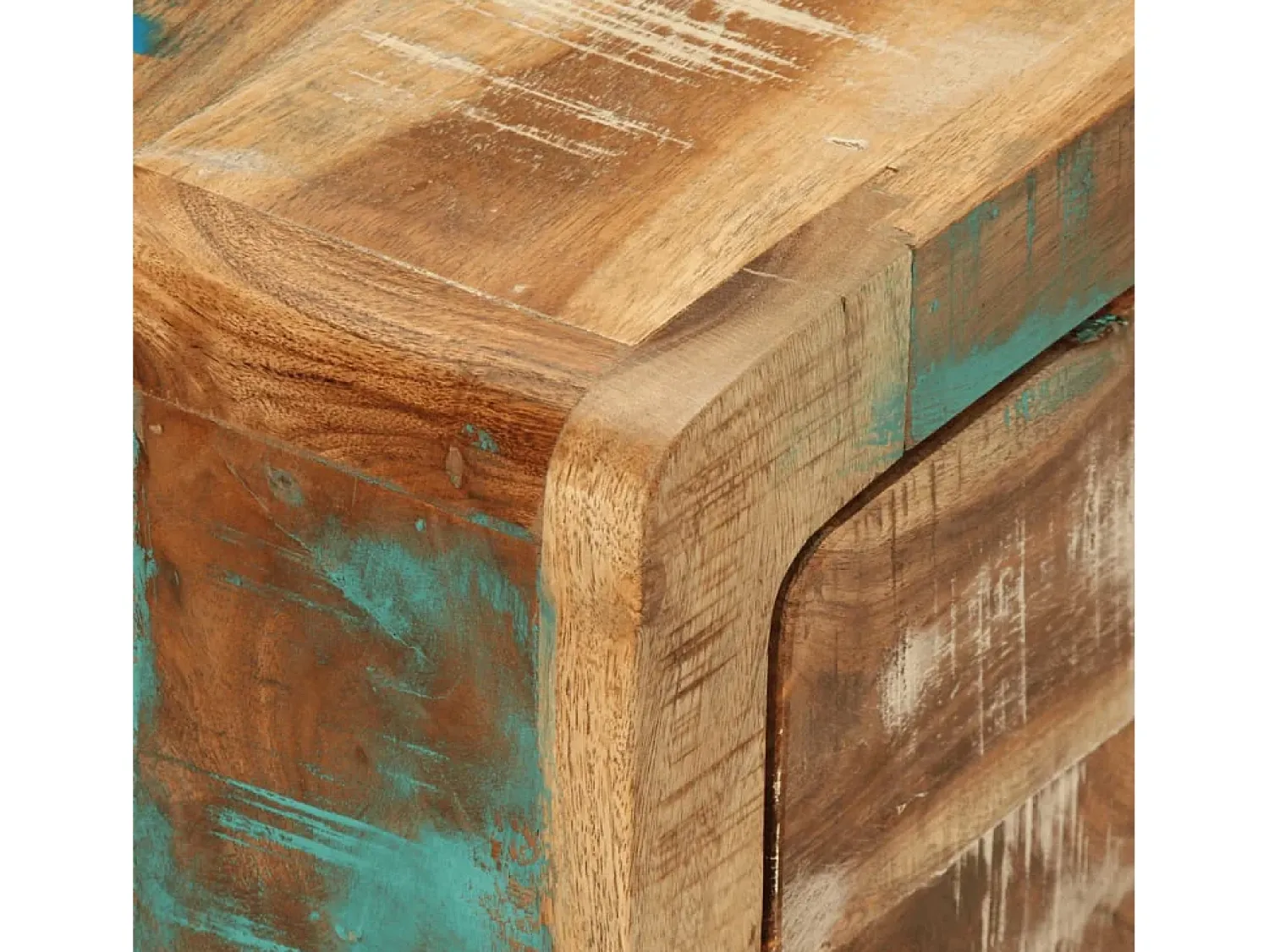 vidaxl Mesa de centro 89x55x29 cm madeira recuperada maciça^ Mesa De Centro