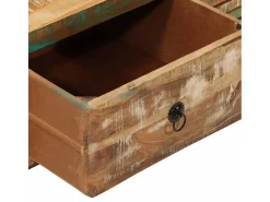 vidaxl Mesa de centro 89x55x29 cm madeira recuperada maciça^ Mesa De Centro