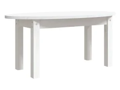 vidaxl Mesa de centro 80x40x35 cm madeira de pinho maciça^ Mesa De Centro