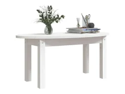 vidaxl Mesa de centro 80x40x35 cm madeira de pinho maciça^ Mesa De Centro