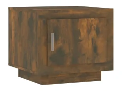 Hot Mesa de centro 51x50x45 cm madeira processada carvalho fumado PT746231 Castanho